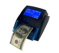 Handy Mix Banknote Detecting Machine Mini Fake Money Detector Bill Detector For USD/GBP/EURO Cash Detector With Battery(Nero)