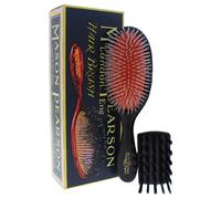 Handy Nylon Brush - N3 Dark Ruby by Mason Pearson for Unisex - 2 Pc Ha