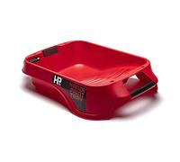Handy Paint Tray, Deep-Well Design Holds Up to a Gallon of Paint or Stain, Sturdy Handles on Both Ends, Integrated Magnetic Brush Holder