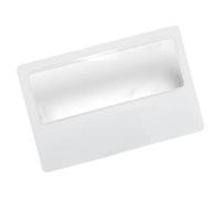 Handy Pocket Credit Card Size Magnifying Card Slim Reading Lens (5 Cards)