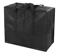 Handy Storage Bag Large 60L Waterproof Heavy Duty 600D Oxford Fabric Jumbo Storage Bag with Web Handle,Bedding Underbed Storage Bag For Blankets, Duvet,Laundry, Moving 60x50x27 CM