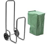 Handy THLC Log Cart with Cover