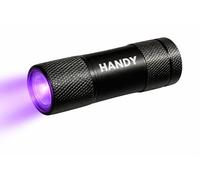 Handy UV Torch LED Flashlight - Portable Ultraviolet Light Stain Detector for Pet Urine, Bed Bugs, Mould & Counterfeit Money, Mini Blacklight Torch for Carpets, Rugs & Floors