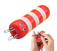 Handy Wool Knitter | Bee Shaped Cartoon Wool Felt Craft Tool | Crochet Clothes Spool Knitter, Yarn Knitting Doll Maker for Craft Hat Sweater