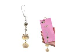 Handyanhänger - Ästhetischer Handyanhänger | Dekorativer Anhänger, Süßes Accessory Für Handy, Handtasche, Keychain, Tasche, Wallet, Dekoratives Rucksack, Mädchen Und Frauen, Se referérer à la