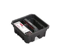 Handyman Caddy Tray Box Housekeeping Cleaners Tote Tray Basket with Handle Carry Grips - Under Sink Kitchen Storage Caddy for Cleaning Products Cleaners Carrier Tool Organiser (Pro 30cm x 30cm)