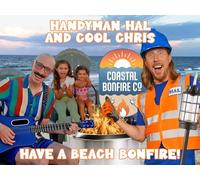 Handyman Hal and Cool Chris Have a Beach Bonfire