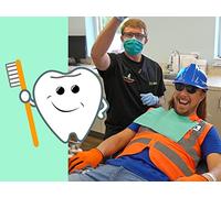 Handyman Hal visits the Dentist | Dentist visit for Kids | Learn about Dentist Office