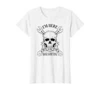 Handyman Mechanic Technician Engineer Electrician Craftsman Value Graphic T-Shirt, Women, White, S