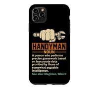 Handyman Noun Funny Dictionary For A Craftsman Case for iPhone 11 Pro Max