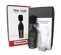 Handyman TEK1345 - Digital, LCD, Sound Decibel Noise Level Meter, Measure From 30 To 130 Decibel