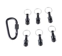 Handymen Essential Keychain Bit Holder Drill Adapter with 1/4" Hexagonal Shank Socket Stockings Stuffer for Men Women Socket Adapter Tool