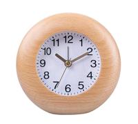 HANELREEZD Modern Small Desktop Alarm Clock Round Clocks alarm clock