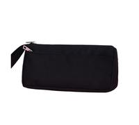 HANELREEZD Pen case Minimalist Large Capacity Pencil Case Lightweight Portable Zipper Pencil Pouch Office Stationery Organizer Large Capacity(Nero)