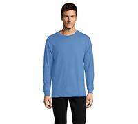 Hanes 5.2 oz. ComfortSoft Cotton Long-Sleeve T-Shirt (5286) - Blue - XXL