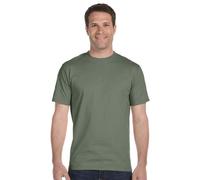 Hanes 5180 Beefy-T Adult Short-Sleeve T-Shirt, Fatigue Green, Size - 3XL (Unit Per Pack 1) (US)