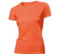 Hanes 7131 Womens Comfortsoft® Organic T-Shirt Orange XL