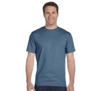 Hanes Beefy-T Men`s Short-Sleeve T-Shirt, 5180, XXL, Denim Blue