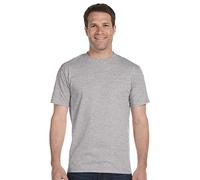Hanes Big Men's Beefy-t Tall T-Shirt-d - Gray - XXXL
