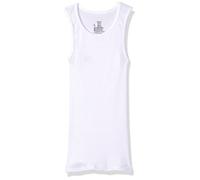 Hanes Boys' Big Ultimate Cool Comfort Tank Undershirt 5-Pack, White, S