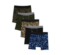 Hanes Boys ComfortSoft Waistband Boxer Briefs 5-Pack, L, Assorted, Asorted, L
