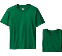 Hanes Boys Essentials Short Sleeve T-shirt Value Pack, 3 or 6-Pack, Kelly Green 3-pack, XS