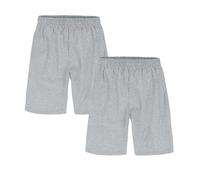 Hanes Boys' Jersey Short (Pack of 2) Tank Top, Light Steel, S