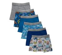 Hanes boys Potty Trainer Underwear, Boxer Briefs & Briefs Available, 6-packBaby and Toddler Training Underwear, Blue/Gray Assorted, 4 Years