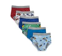 Hanes boys Potty Training Underwear, Light Leaks Toddler Cotton Briefs and Boxer Briefs, Multi-pack, Briefs - Blue - 6 Pack, 2-3 Years