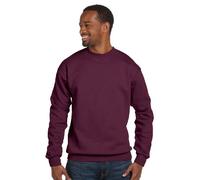 Hanes ComfortBlend EcoSmart Men`s Crew Sweatshirt, P160, L Maroon