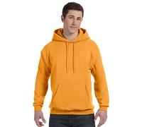 Hanes ComfortBlend EcoSmart Men`s Pullover Hoodie Sweatshirt, P170, M, Gold
