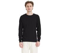 Hanes ComfortSoft Men's Long-Sleeved Shirt, Pack of 4, Black, M