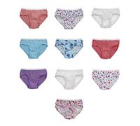 Hanes Girls Toddler 10-Pack Hipster Panties, Hipster-Assorted-10 Pack, 2-3 Years (Pack of 10)