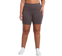 Hanes Women's Bike Short, Charcoal Heather, 3X