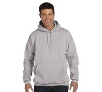 Hanes Men Cotton Pullover Sweatshirt athletic hoodies, Light Steel, M UK