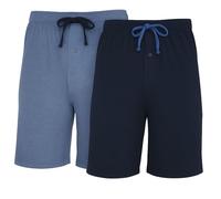 Hanes Men`s Jersey Lounge Drawstring Shorts with Logo Waistband 2-Pack