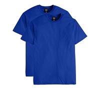 Hanes Men’s Perfect-T Short Sleeve T-Shirt (2-Pack), Deep Royal, XL