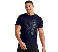 Hanes Men’s Short Sleeve Graphic T-Shirt Collection, Eagle America, XXL