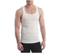 Hanes Men's 4-Pack FreshIQ Tank, White, Large