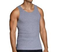 Hanes Men's 5-Pack ComfortBlend Tank with FreshIQ, Gray, Medium