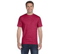 Hanes Mens 6.1 Oz. BeefY-T 5180 -HEATHER RED XL