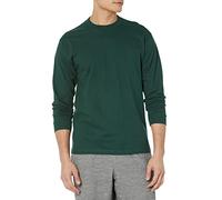 Hanes Men's Beefy Long Sleeve Shirt, 1 Or 2 Pack, Deep Forest, XXL