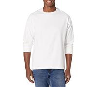 Hanes Men's Beefy Long Sleeve Shirt, 1 Or 2 Pack, White, Medium