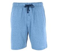 Hanes Men's Big & Tall Knit Pyjama Lounge Short with Side Pockets, 5X, Blue