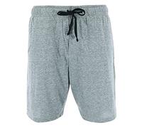 Hanes Men's Big & Tall Knit Pyjama Lounge Short with Side Pockets, 5X, Grey