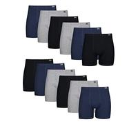 Hanes Men's Boxer Briefs, Cool Comfort Moisture-Wicking Breathable Underwear, Multi-Pack, Assorted-12, M (Pack of 12)