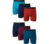 Hanes Men's Boxer Briefs, Cool Dri Moisture-Wicking Underwear, Cotton No-Ride,