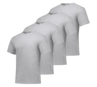 Hanes Men's ComfortSoft T-Shirt (Pack of 4),Ash,Large