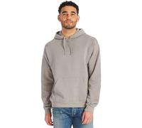Hanes Men's ComfortWash Garment Dyed Fleece Hoodie Sweatshirt Hooded, Concrete Gray, Medium