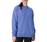 Hanes Men's Comfortwash Garment Dyed Sweatshirt, Deep Forte Blue, Medium